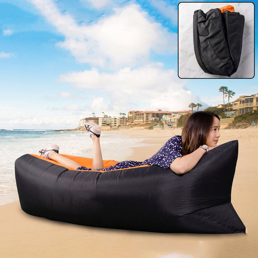 Inflatable Air Lounger Ð Portable & Comfortable for Outdoor & Indoor Use