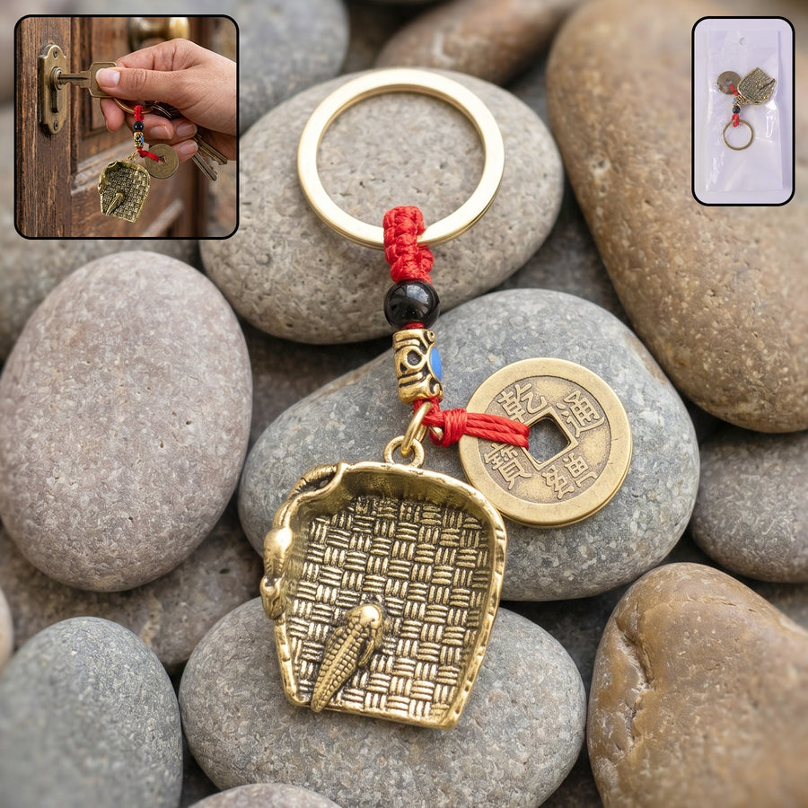 Feng Shui Lucky Coin Keychain Ð Prosperity and Good Fortune