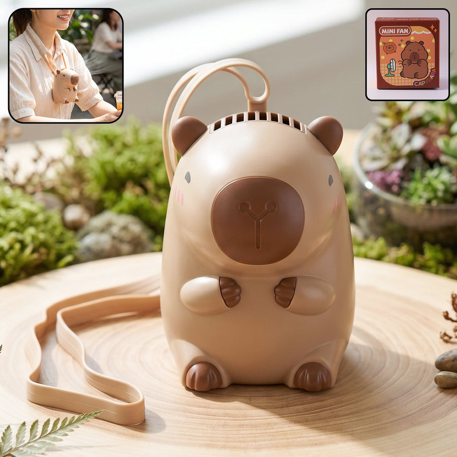 Mini Bear Fan Ð Rechargeable & Portable for Outdoor Use