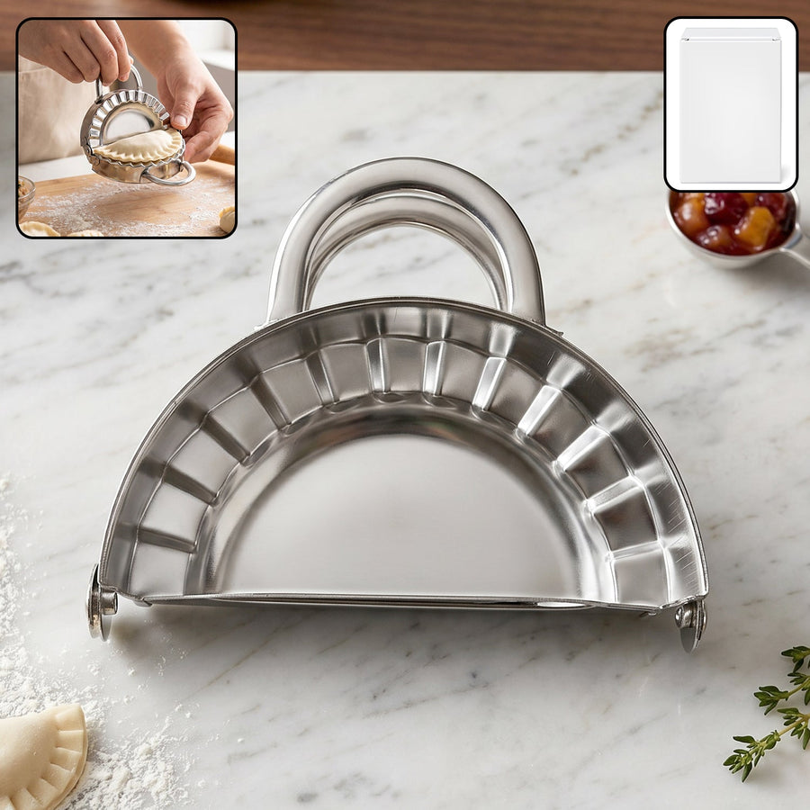 Stainless Steel Dumpling & Gujiya Maker Ð Durable & Easy to Use