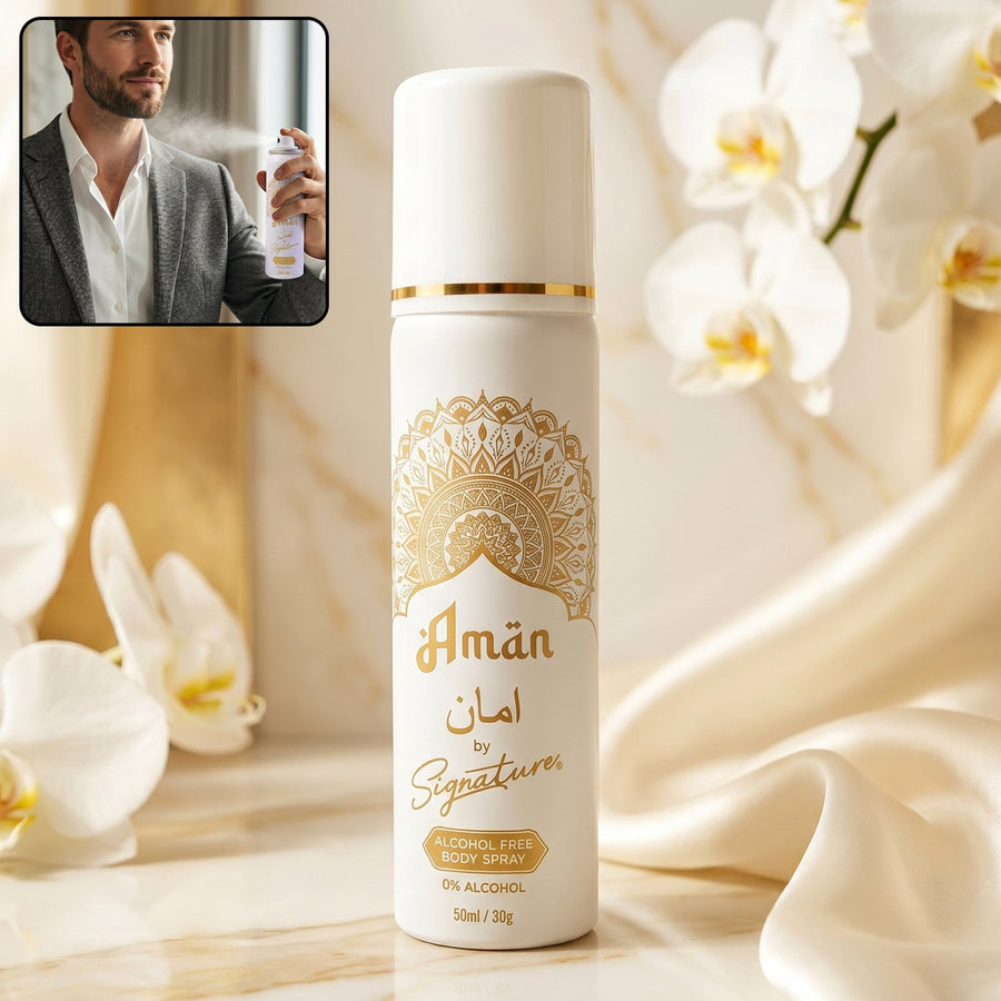 Body Spray for Men Ð Alcohol-Free & Long-Lasting Freshness