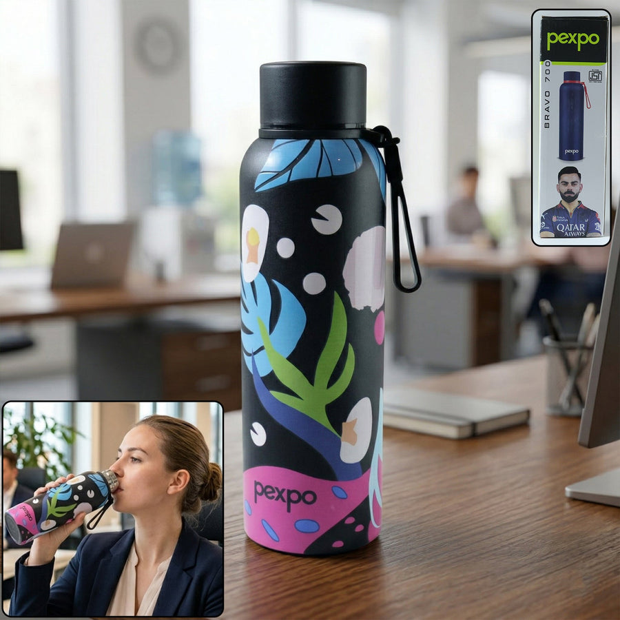 Stainless Steel Water Bottle – Leakproof & Portable for Daily Hydration