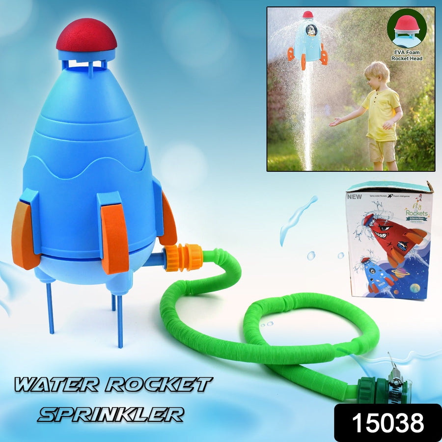 Water Rocket Sprinkler – 360° Rotating Fun for Kids | Puzzle Vista