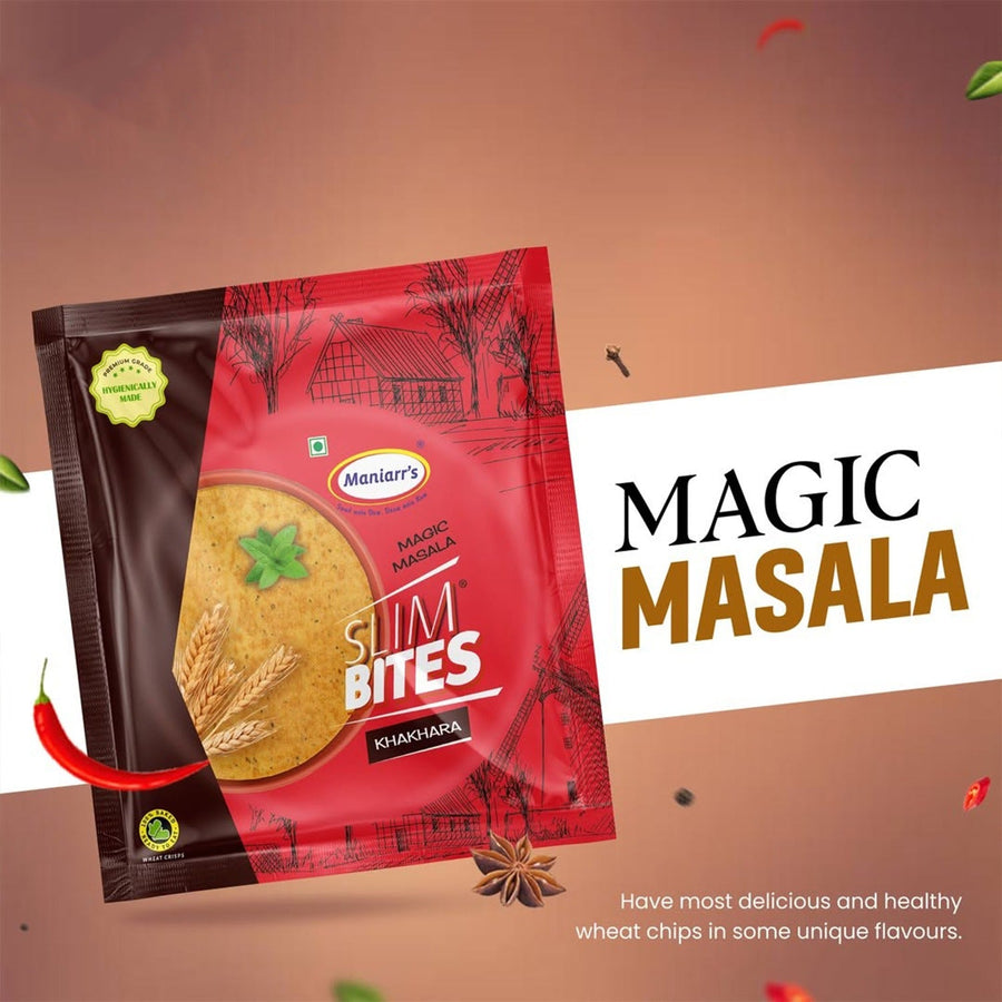 Masala Khakhra – Authentic Spicy Crispy Wheat Chips | Maniarr's