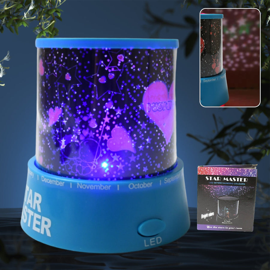 Star Projector Night Light – Rotating LED Lamp with Music |