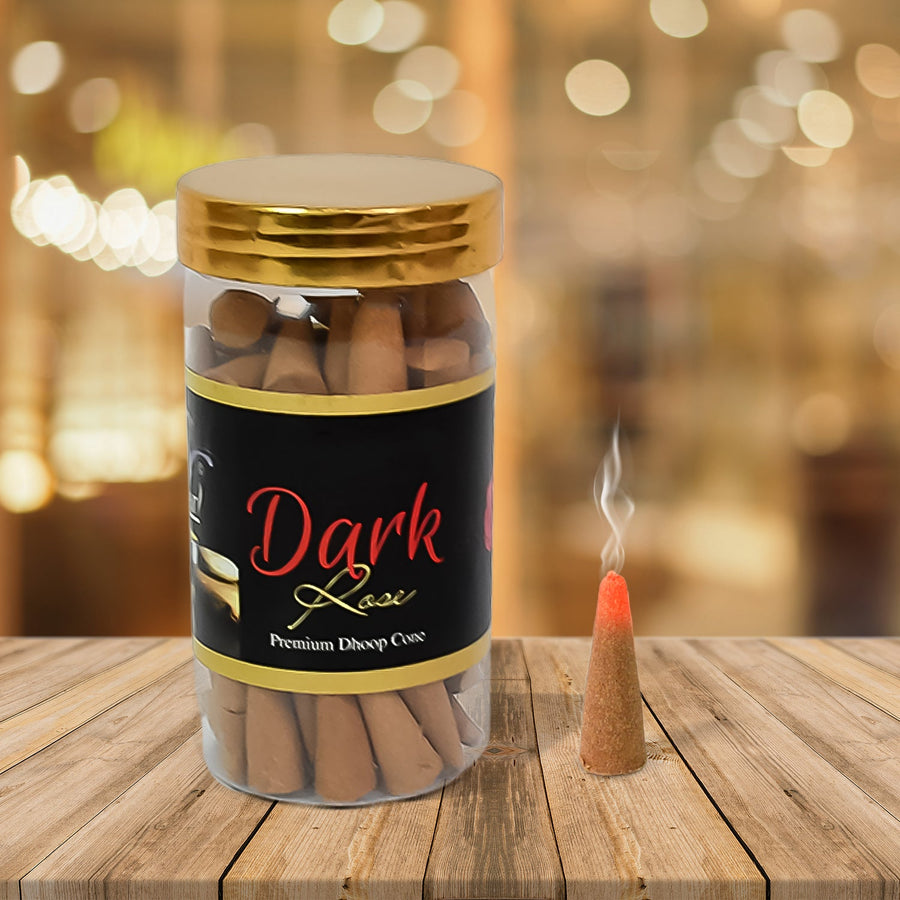 Dhoop Cones Mix Flavour – Premium Charcoal-Free | Indo Glow