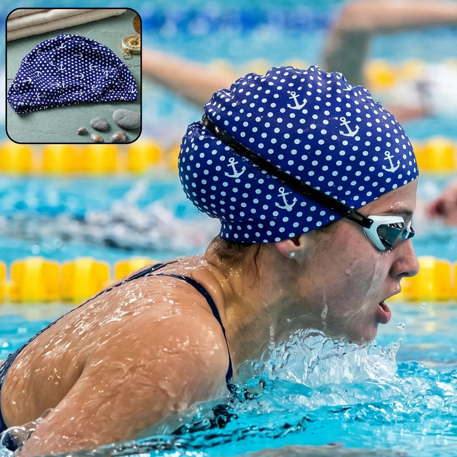 Stretchable Swimming Cap for Long Hair Ð Large, Comfortable Fit